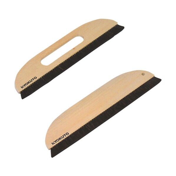 2行ブラシ馬毛9寸穴開き 12-5201 1点