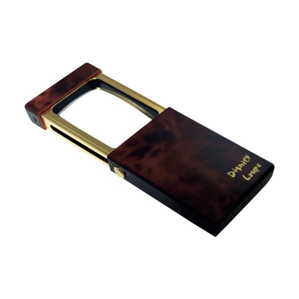 ディグニティールーペ マーブルブラウン 4× DY-08 1点