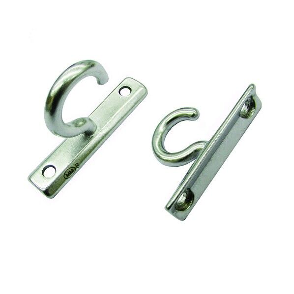 水本 ステンレス プレートフック縦型 線径4mm 40 x 10 x 26 mm PHL-4 1