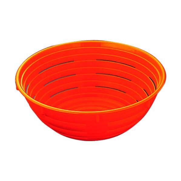 サーモハウザー 醗酵カゴ丸型 (ポリプロピレン) 48719 オレンジ オレンジ WHT12 1個