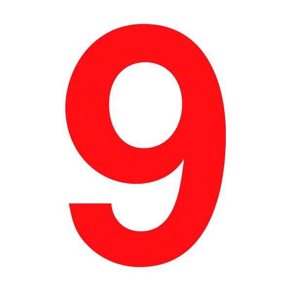 通り芯標識300角 マグネット 9 6300003217 1点