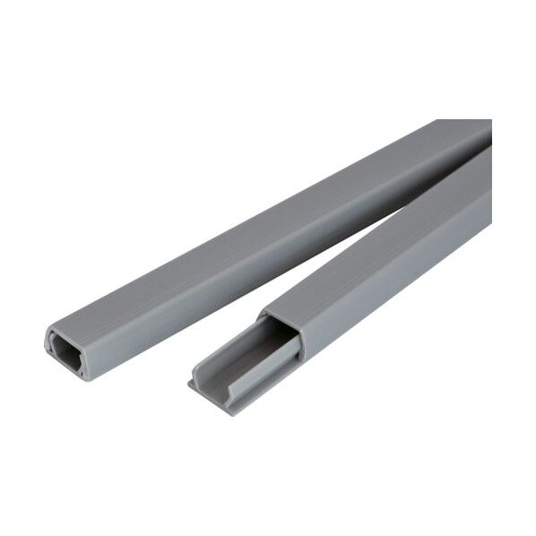 PVCモール 3号 グレー テープ無 JD3-GY 1点