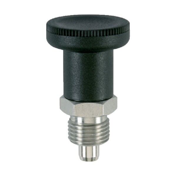 HALDER インデックスボルト 六角カラー付 ホールド機構無 ステンレス鋼 22120.0246 1