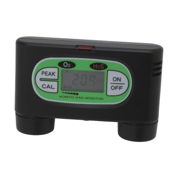 ポケッタブH2S・O2モニタ