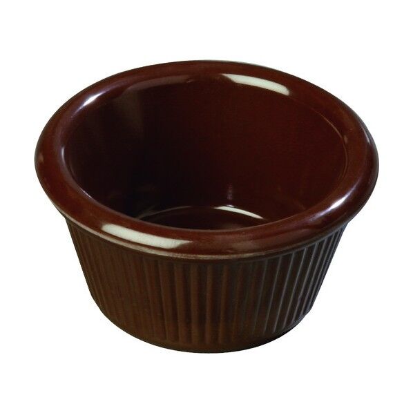 カーライル フルーテッドラメキン S279 ブラウン PLM3302 1個