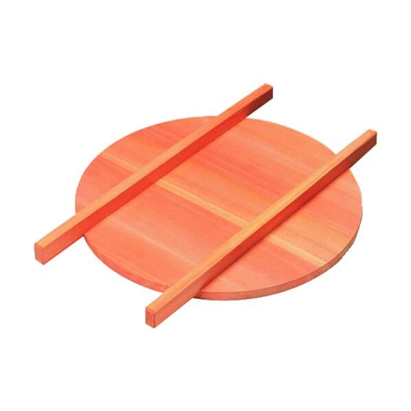 雅ウルシ工芸 サワラ 釜蓋 58cm AKM11058 1個