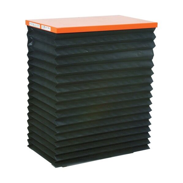 テーブルリフト 100kg 倍速タイプ 電動Bねじ式 200V 520×630mm 蛇腹付 HDL-L1056RTJ-22 1点