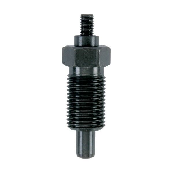 インデックスボルト 六角カラー付 ノブなしスチール 呼び寸5ネジ部M10×1 22110.0147 1点