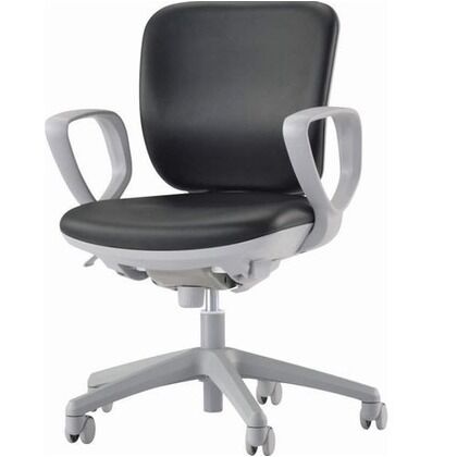 オフィスチェアー ブラック 奥550mm×幅640mm×高825～935mm No.2931S 1