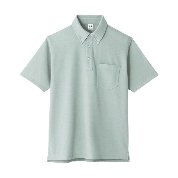 超消臭 半袖ビズポロ 03シルバー 3L A-147-03-3L 1点