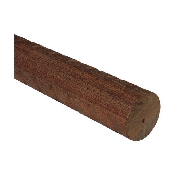 ぬくもり35丸棒WD 35W-02 2000MMタモブラウン 35W-02 1点