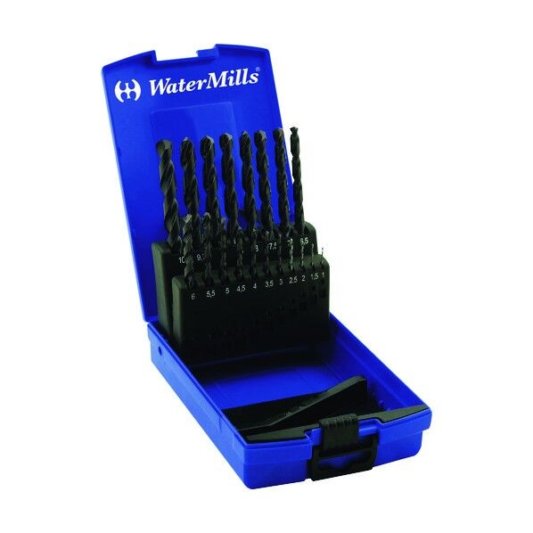 ハイス鋼ストレートドリル19本組セット WMHSD19SET 1点