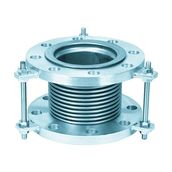NFK 排気ライン用伸縮管継手5KフランジSS400100AX100L 284 x 243 x 124 mm NK7300-100-100...