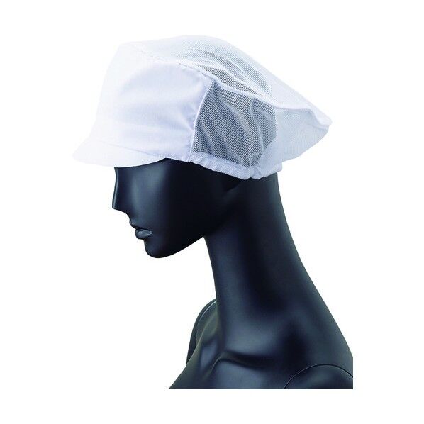 ツバ付婦人帽子 ホワイト