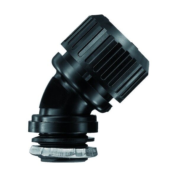 45゜コネクタ(サンフレキROBO・ノックアウト接続用・管用平行おねじ付き)