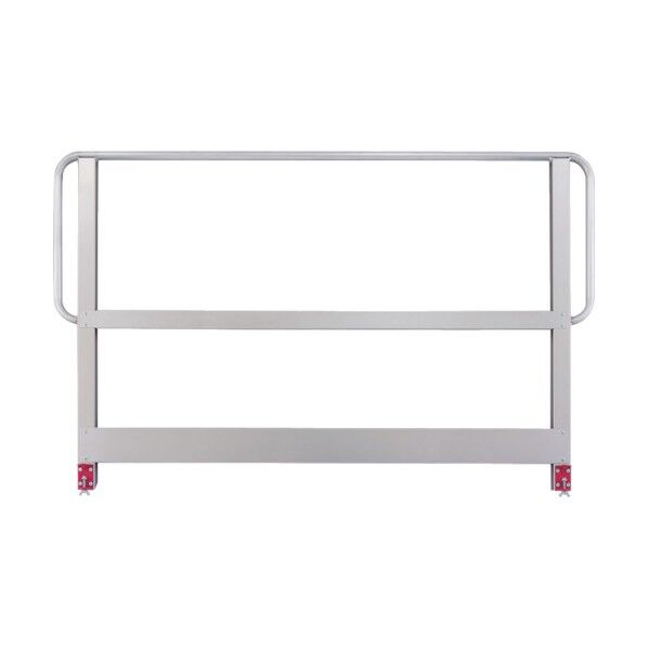 ハセガワ 可搬式作業台DUK手摺 L型 15732 1個