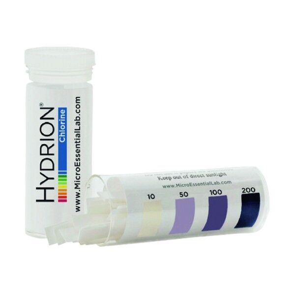 塩素試験紙 CM-240V ストリップ 615-44-01-02 200枚