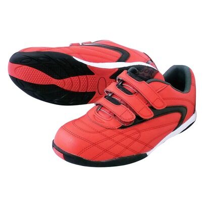 セーフティスニーカー レッド×ブラック 24.5 MK5020 1