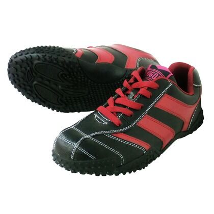 セーフティスニーカー ブラック×ワイン 25.5 MK5030 1