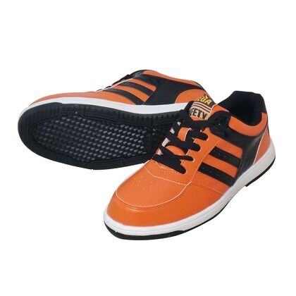 セーフティスニーカー オレンジ×ブラック 24.5 MK7790 1