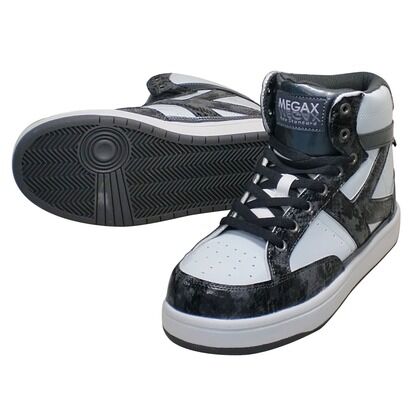 エナメル ハイカットセーフティスニーカー