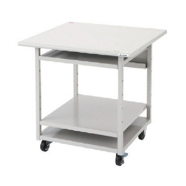 プリンタラックW700×D700×H700mmホワイトグレー RPX-770 1