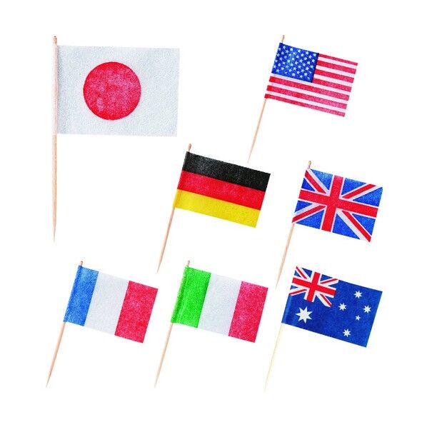 ランチ旗 万国旗 QBV3101 200本