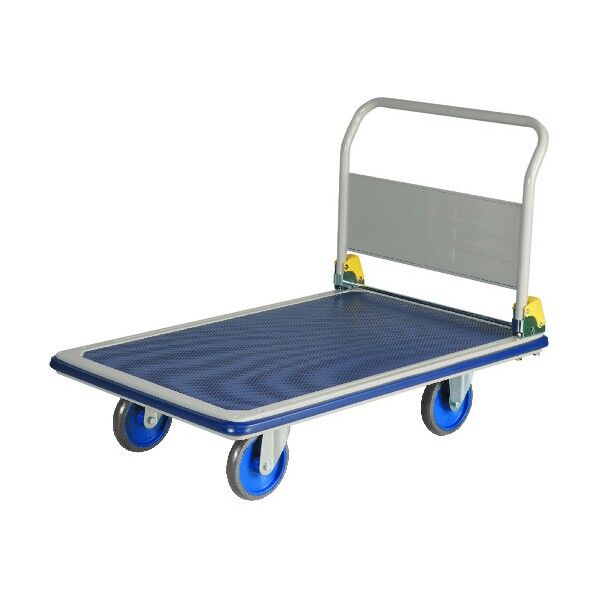 特大型スチール台車 ハンドル折りたたみ式 低床型