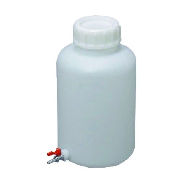 広口びん ボールコック付 10L 876-22-02-11 1点