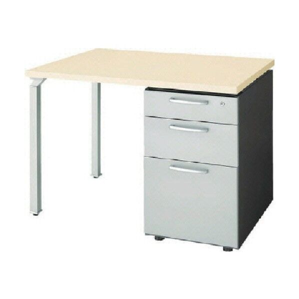 片袖テーブル W1000×D700×H700 WK107B-SVS 1点