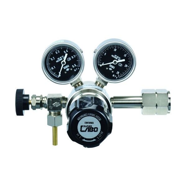 分析・研究向け圧力調整器 S-LABOII 入口高圧用、ボンベ用LAB1-1634V QAN96009 1点