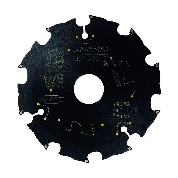 スーパーチップソー(ブラックシリーズ黒鯱) 丸のこ用 100×10P 0037-5608 1個