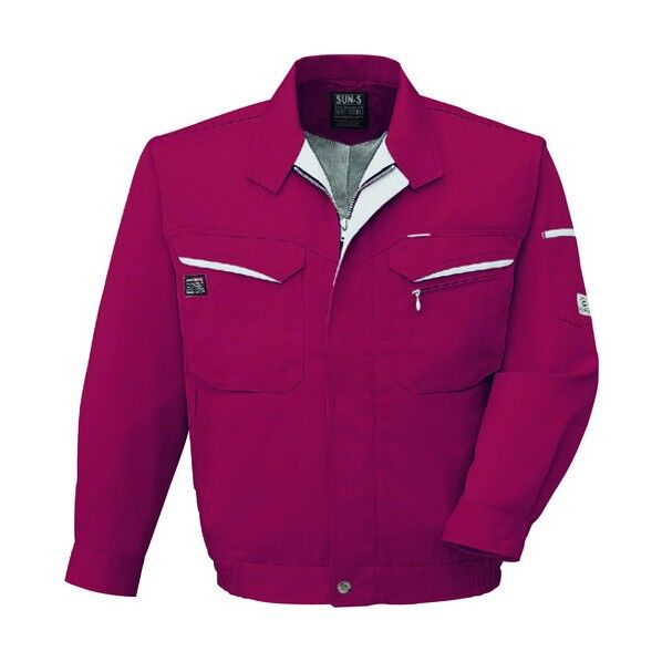 冬 長袖ブルゾン ワイン色 Sサイズ WA20471-8-S 1点