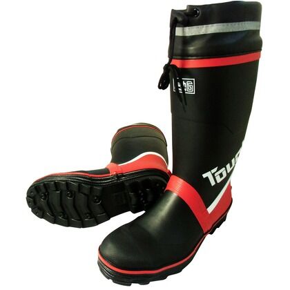 糸入り安全ゴム長靴(カバー付)