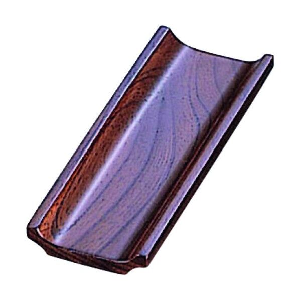 木製 オシボリ入レ U型 茶 POS24 1個