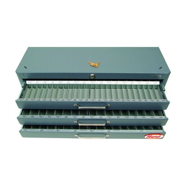 タップ&ドリル専用キャビネット【1.25~22.0mm/M1.6×0.35~M24×2.0】 13599 1点