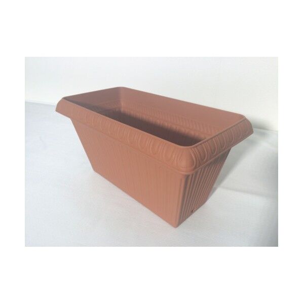 レリーフプランター深型テラコッタブラウン450 RPD-450-TB 1