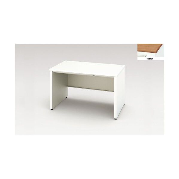 平デスク (パネル脚タイプ) XEHH127FP-WMW 1点