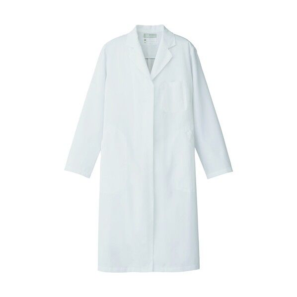 レディース白衣コート 001ホワイト 5L 861314 1