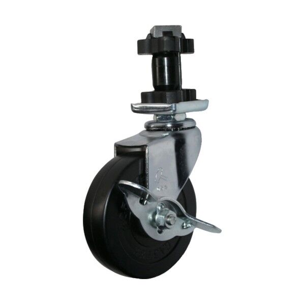 ENシリーズ自在SP付ゴム車65mm 4155EN-R65-BAR01 1点