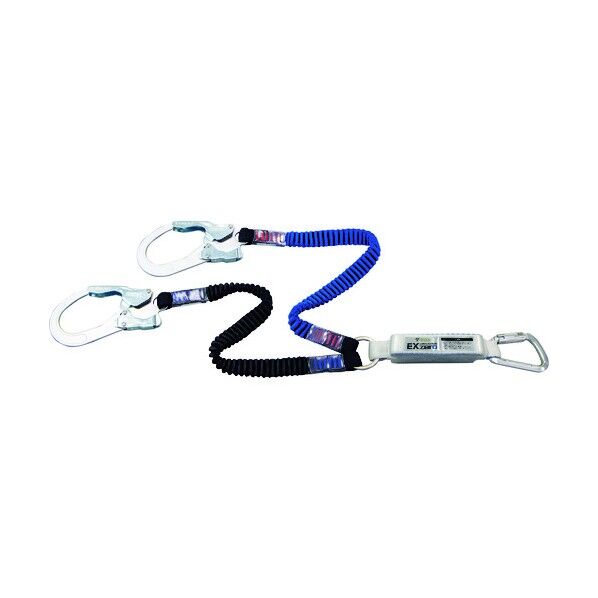 伸縮ストラップ式 タイプ1ランヤード ダブル