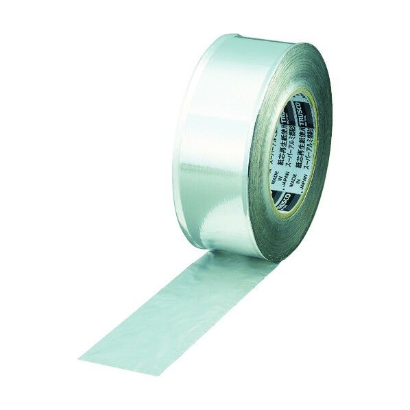 トラスコ(TRUSCO) スーパーアルミ箔強力粘着テープ 50mm×20m ツヤあり TRATP50-1 1点...