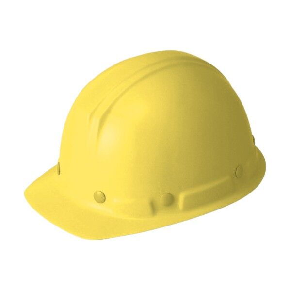 ヘルメット前ひさし型(飛・墜)クリーム特殊FRP 377-12CR 1