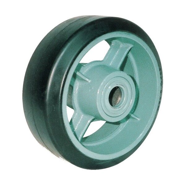 ヨドノ 鋳物重荷重用ゴム車輪ベアリング入 HB130X50 HB130X50 1台