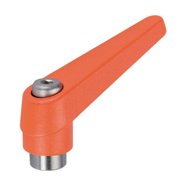 位置調整付クランピングレバー メネジ付