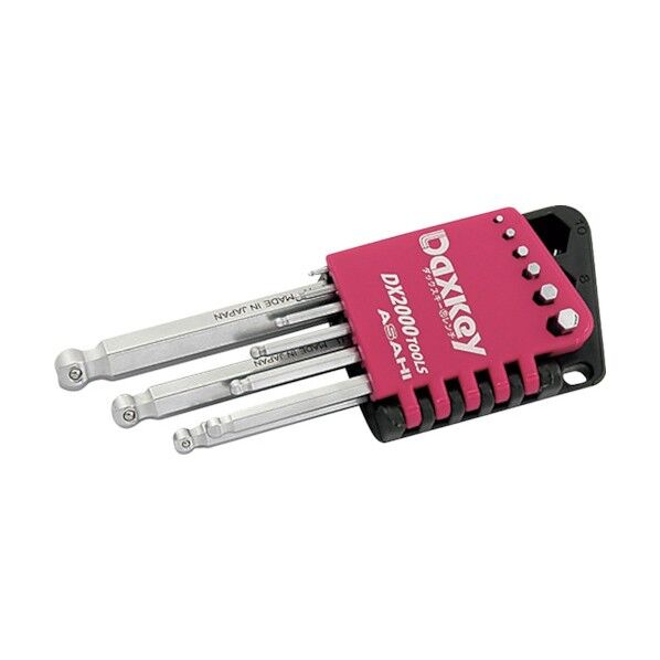 ショートボールダックスキー六角棒レンチセット9本組 DWS0910 1S