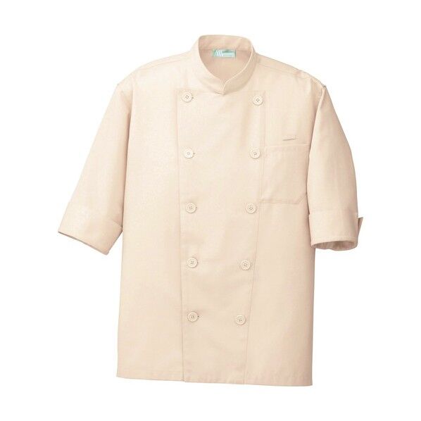 コックシャツ（男女兼用） 002ベージュ LL 861221 1