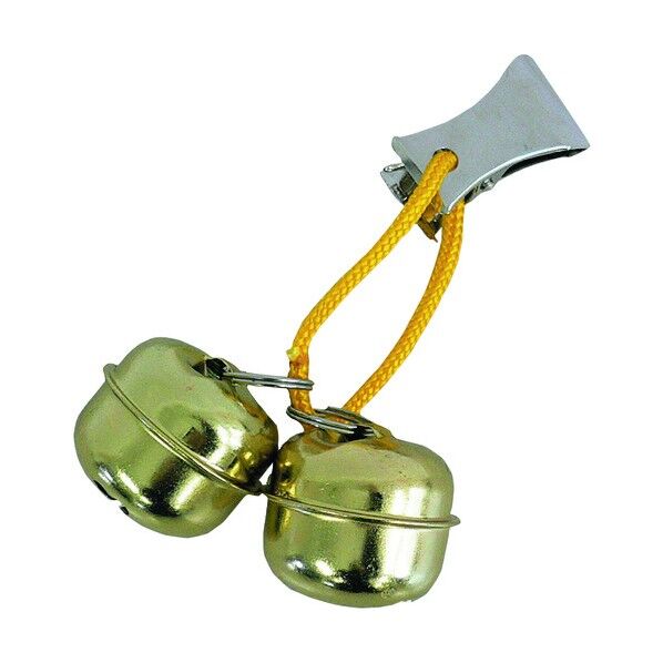 熊よけ・すず(大) ゴールドメッキ φ37.5mm 2個