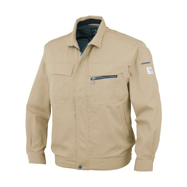 長袖ブルゾンA-4451 2LベージュS A-4451-2-S 1点