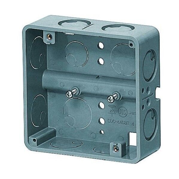 軽量間仕切り用アウトレットボックス(浅型) CDO-4ASBT.